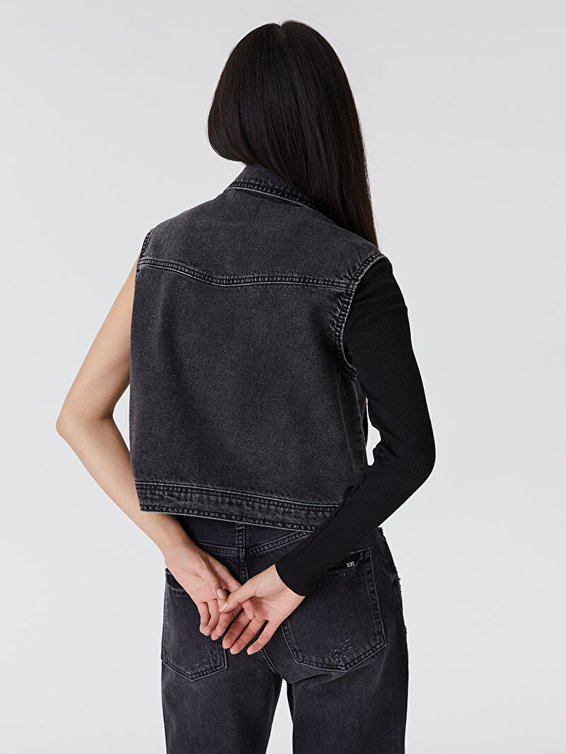 Slim Fit Kadın Yelek