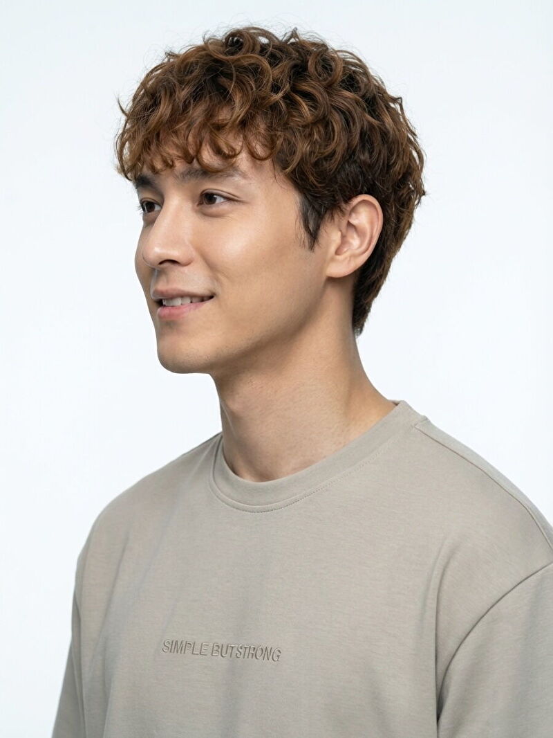 Boxy Fit Erkek Tshirt K.kol