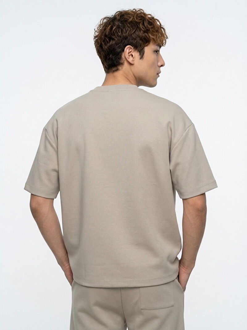 Boxy Fit Erkek Tshirt K.kol