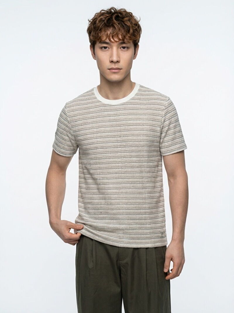Regular Fit Erkek Tshirt K.kol