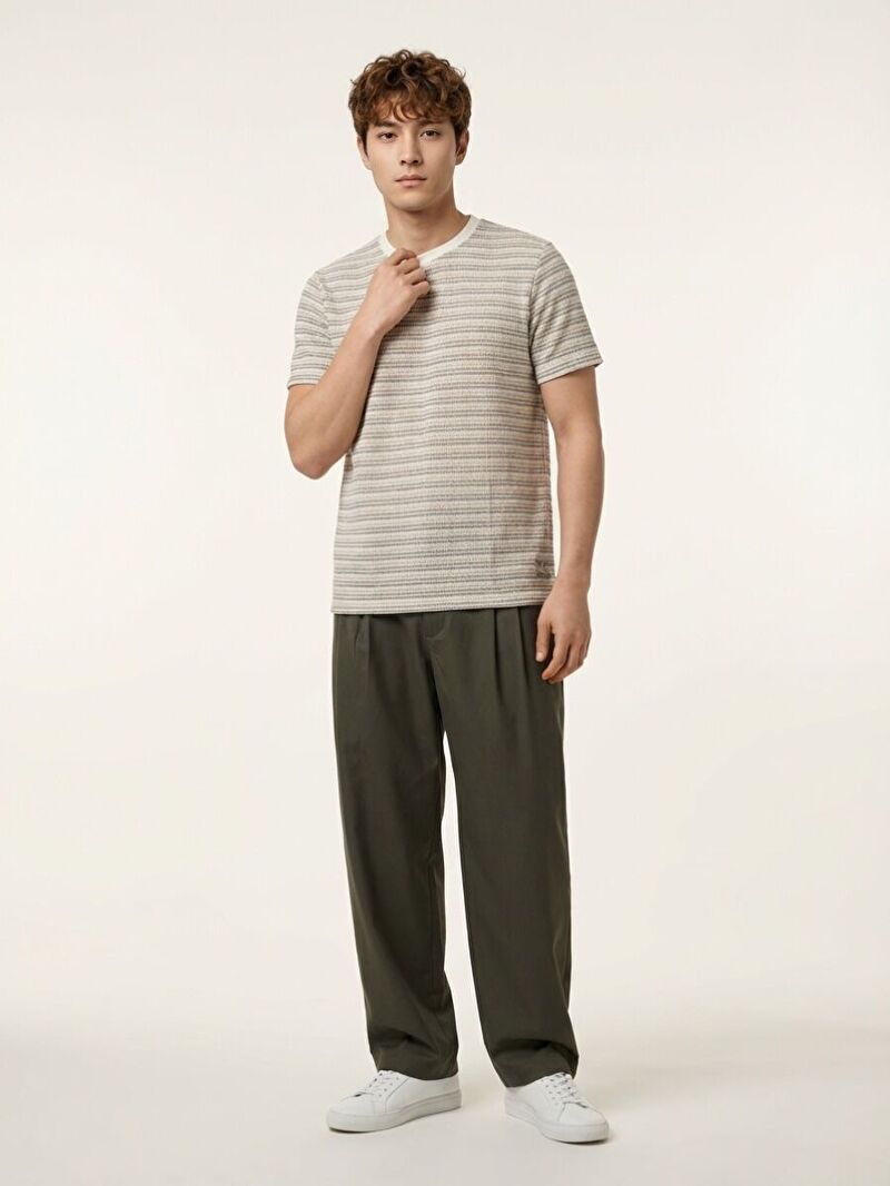 Regular Fit Erkek Tshirt K.kol