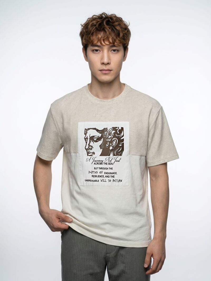 Loose Fit Erkek Tshirt K.kol