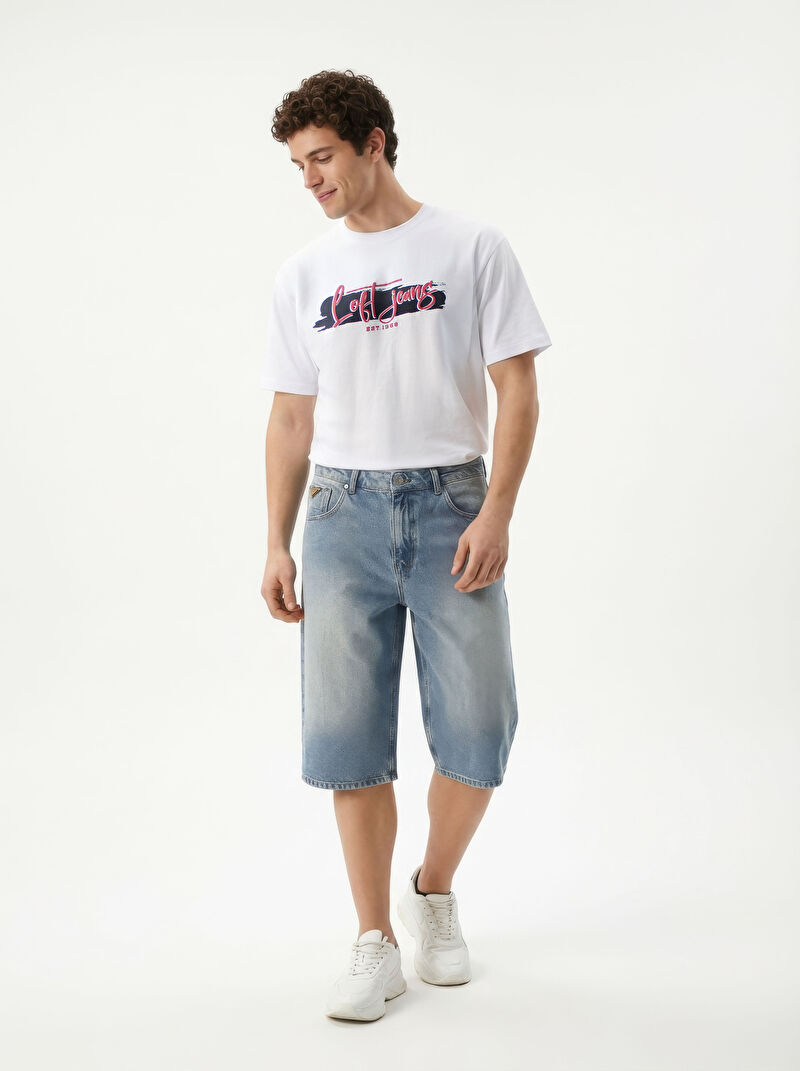 Baggy Fit Erkek Şort