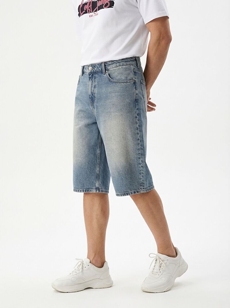 Baggy Fit Erkek Şort
