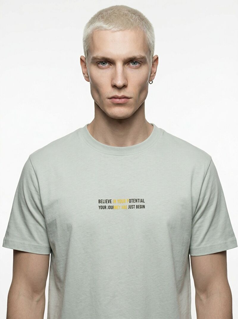 Regular Fit Erkek Tshirt K.kol