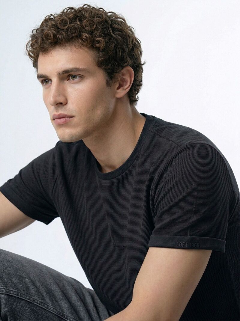 Regular Fit Erkek Tshirt K.kol