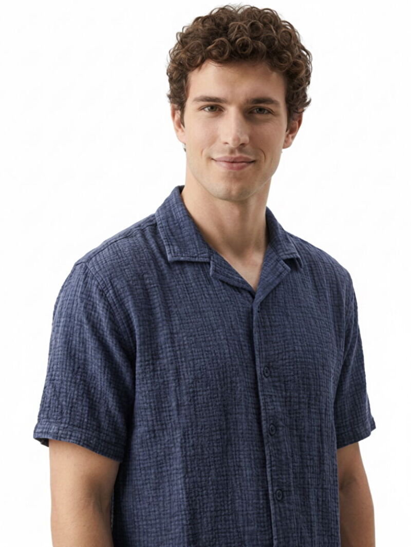 Relax Fit Erkek Gömlek K.kol