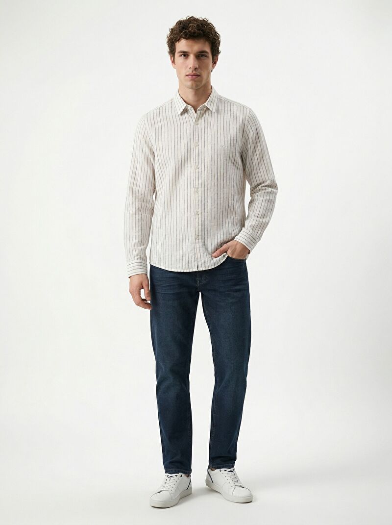 Regular Fit Erkek Gömlek U.kol