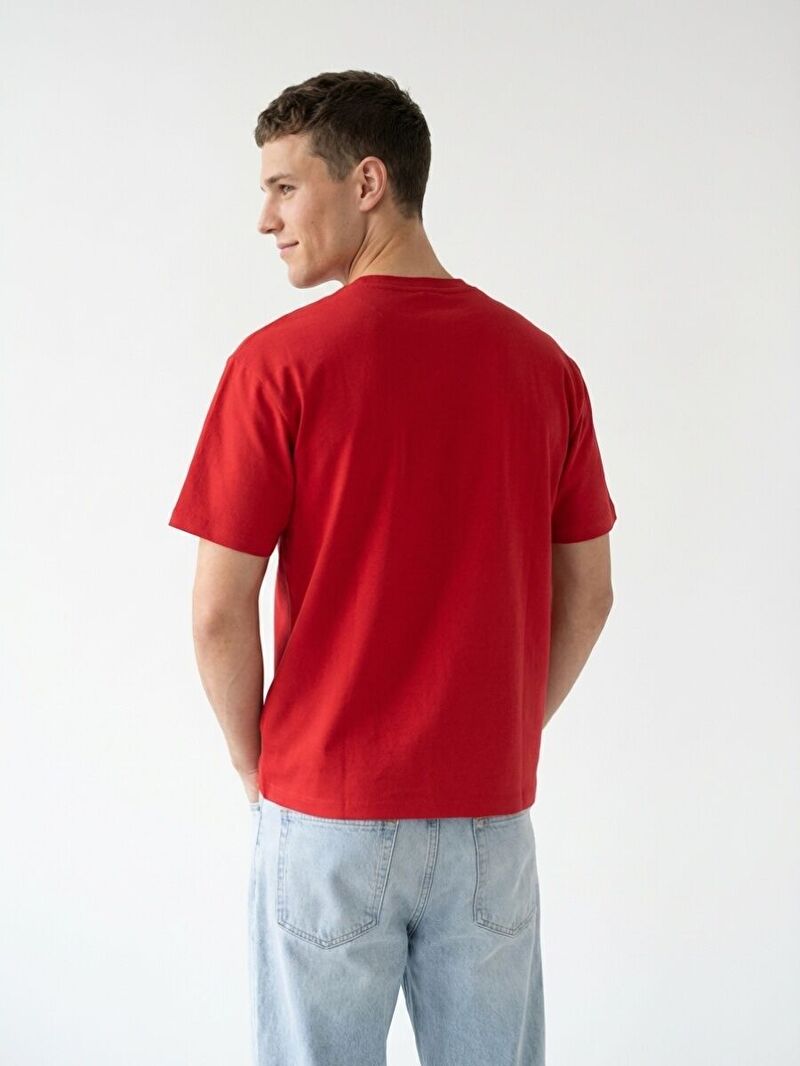 Loose Fit Erkek Tshirt K.kol