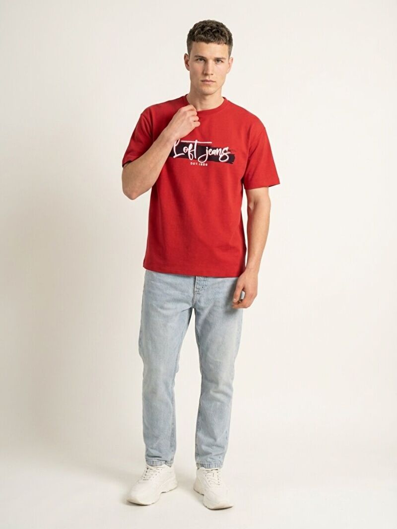 Loose Fit Erkek Tshirt K.kol