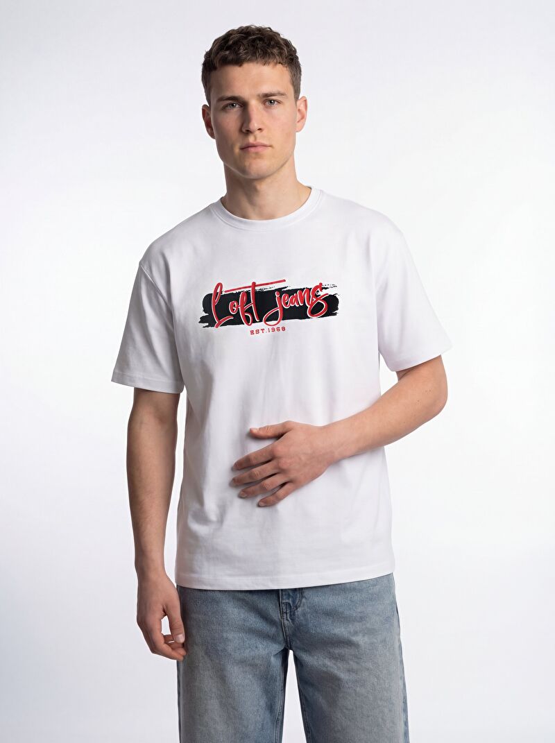 Loose Fit Erkek Tshirt K.kol