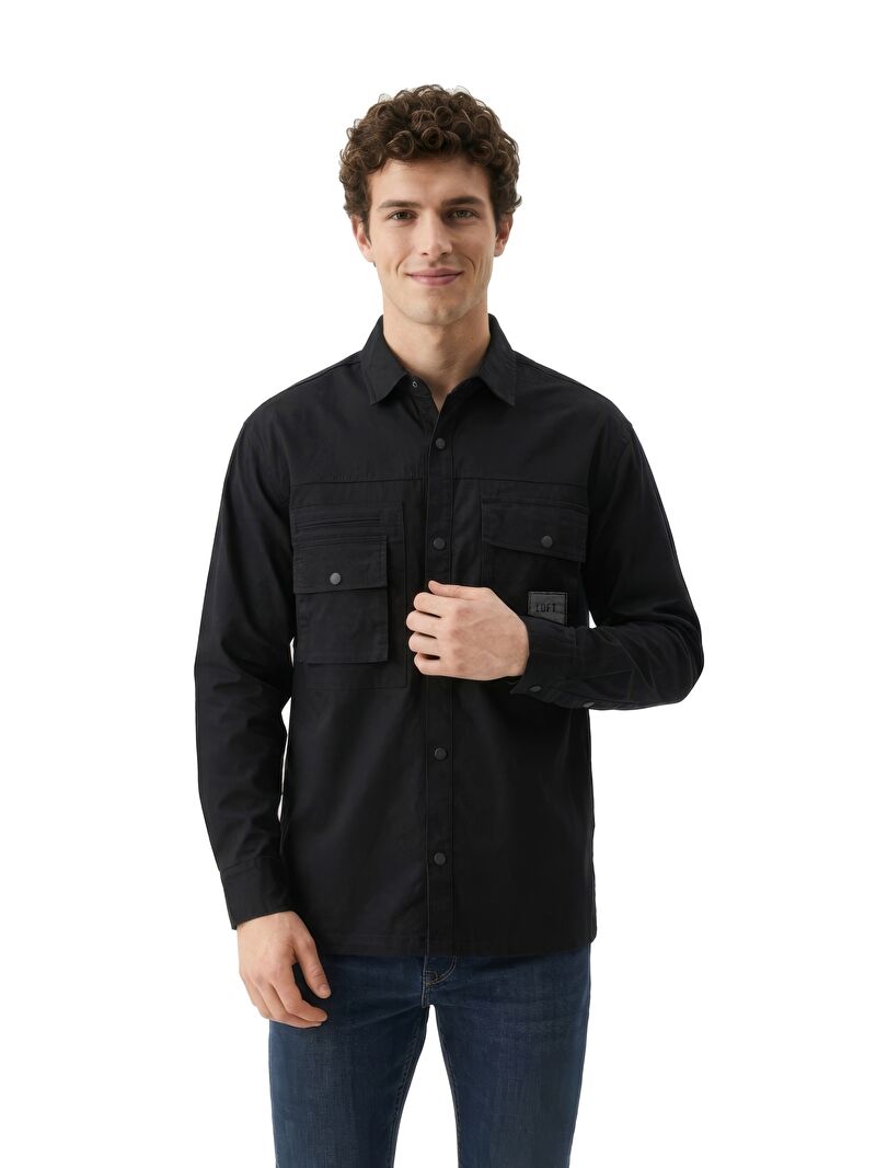 Loose Fit Erkek Gömlek U.kol