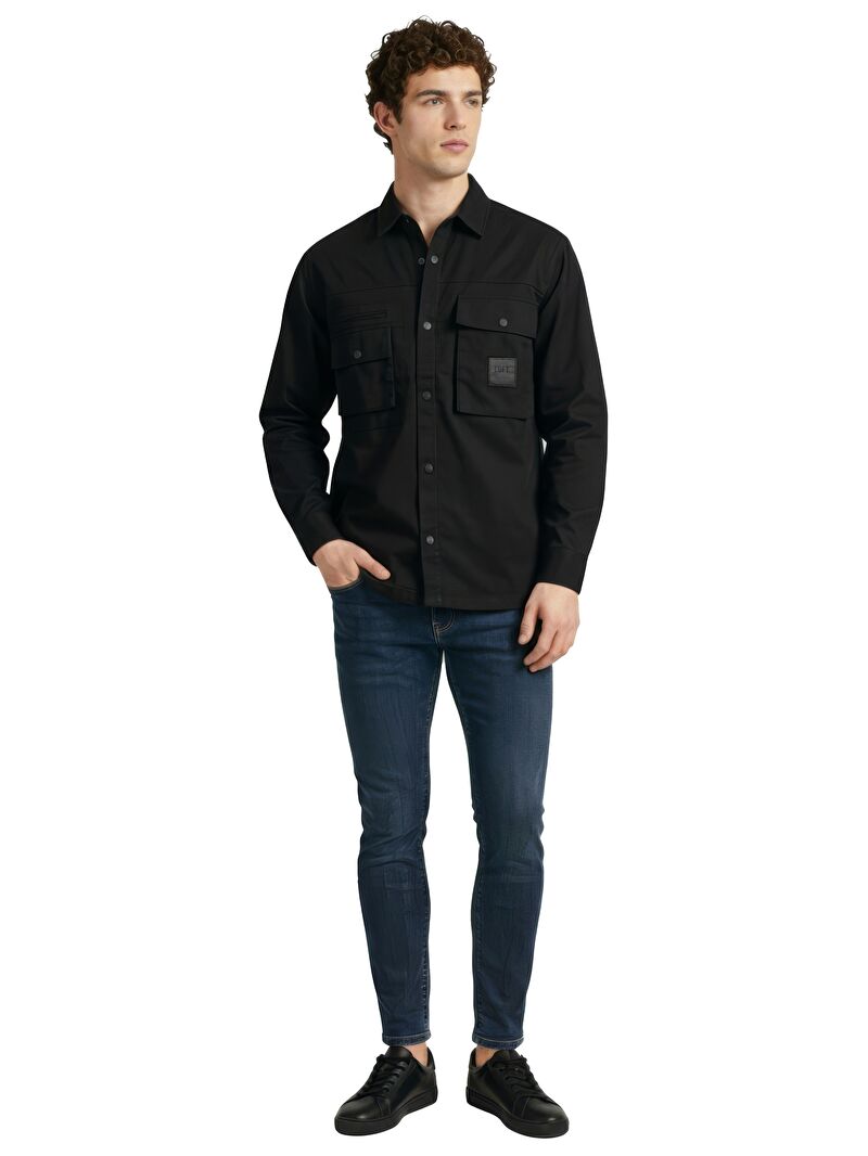 Loose Fit Erkek Gömlek U.kol