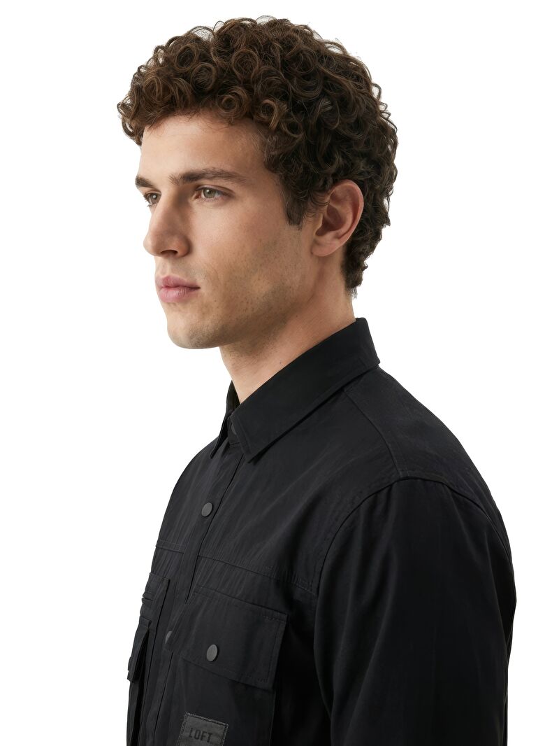 Loose Fit Erkek Gömlek U.kol