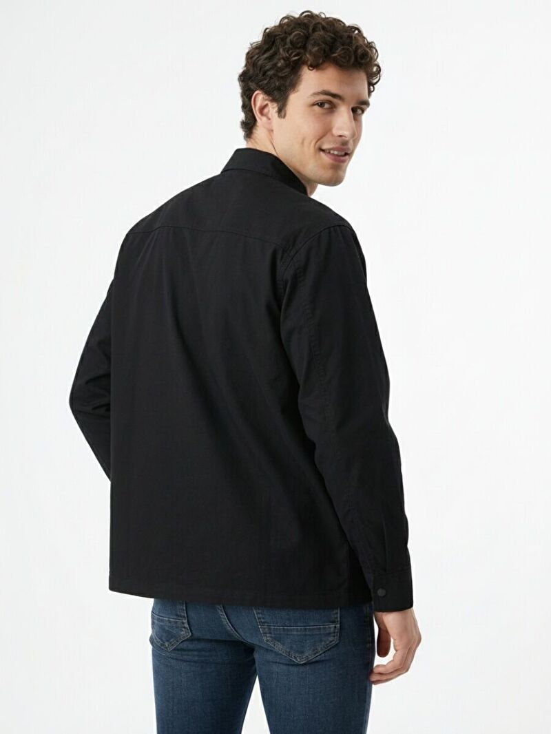 Loose Fit Erkek Gömlek U.kol