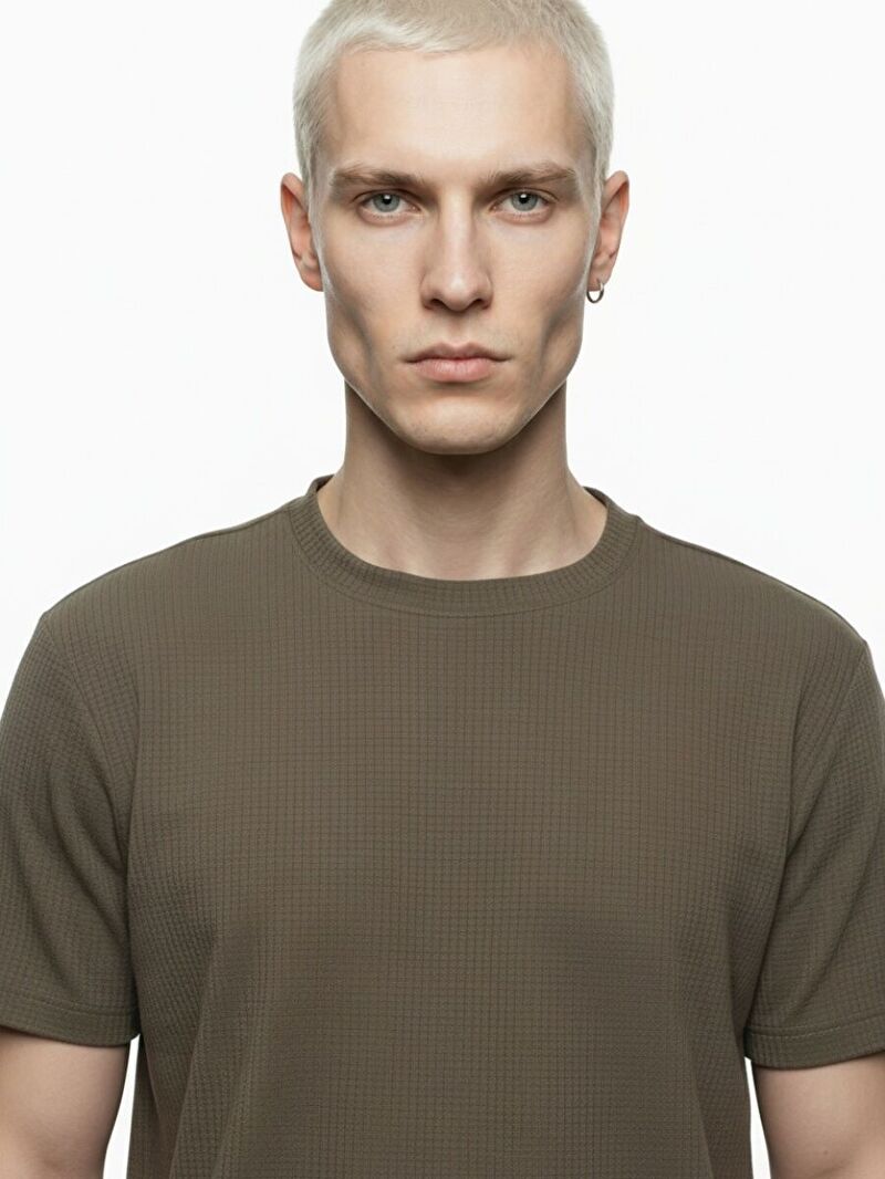 Regular Fit Erkek Tshirt K.kol