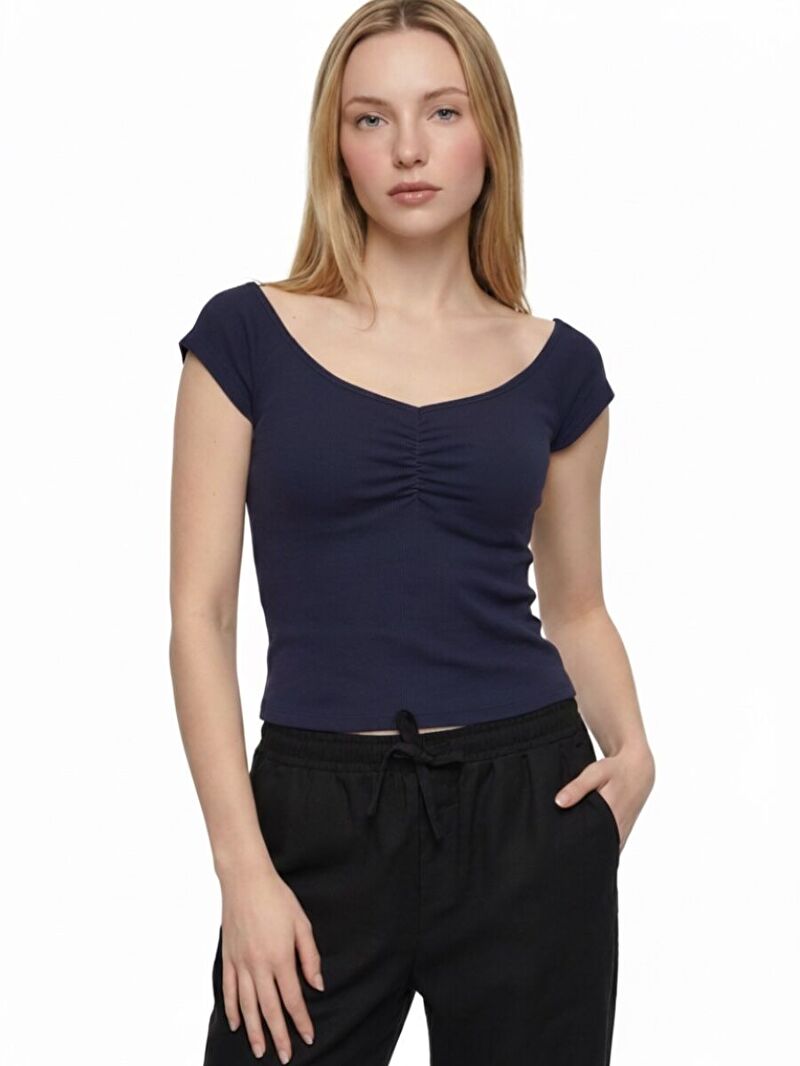 Slim Fit Kadın Bluz K.kol