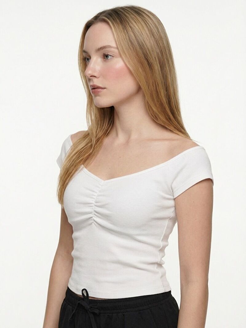 Slim Fit Kadın Bluz K.kol