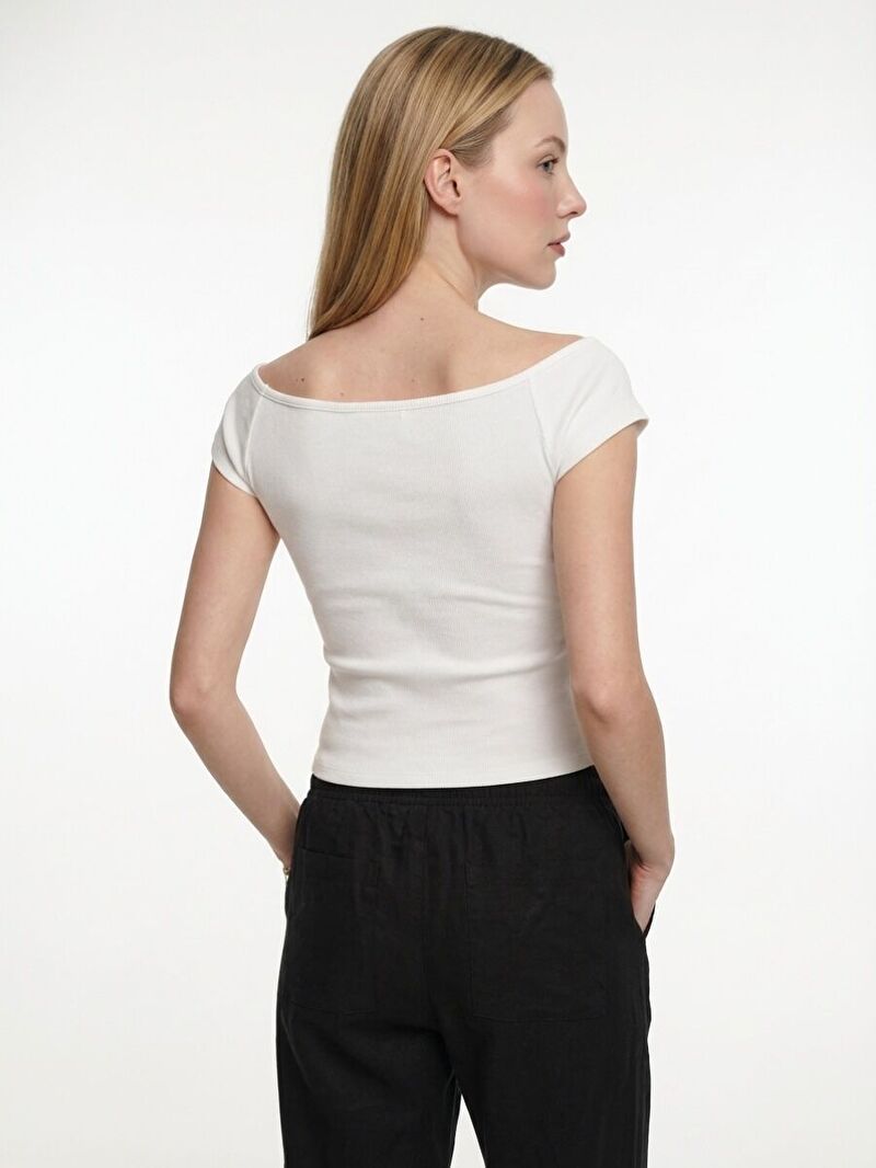 Slim Fit Kadın Bluz K.kol