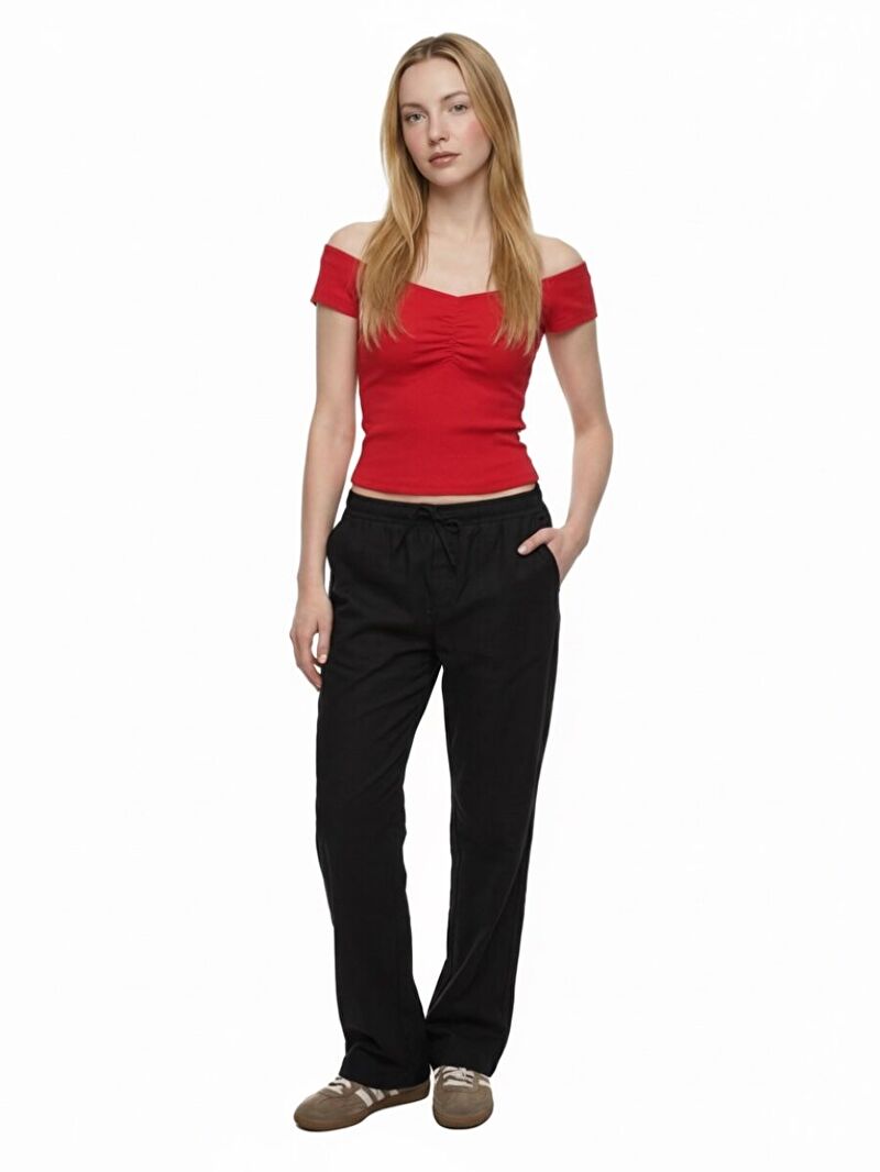 Slim Fit Kadın Bluz K.kol