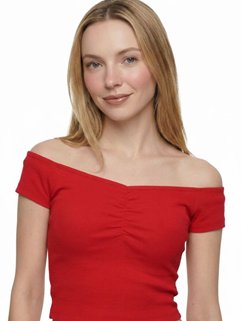 Slim Fit Kadın Bluz K.kol