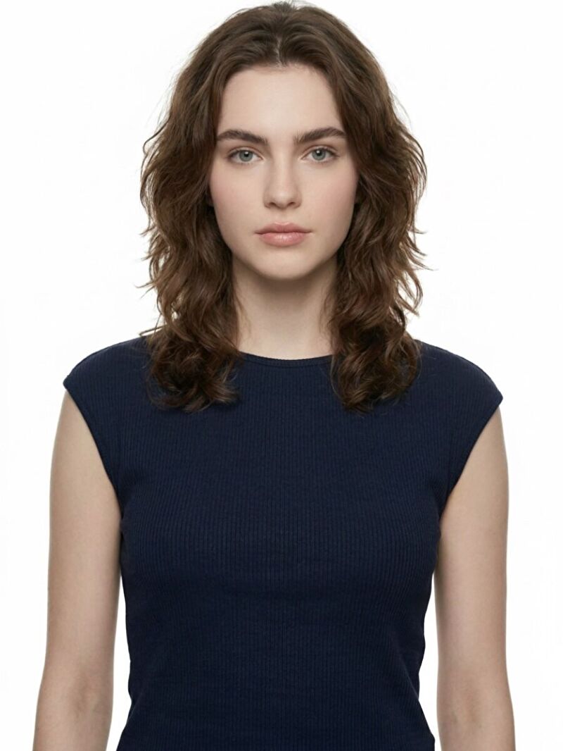 Slim Fit Kadın Tshirt K.kol