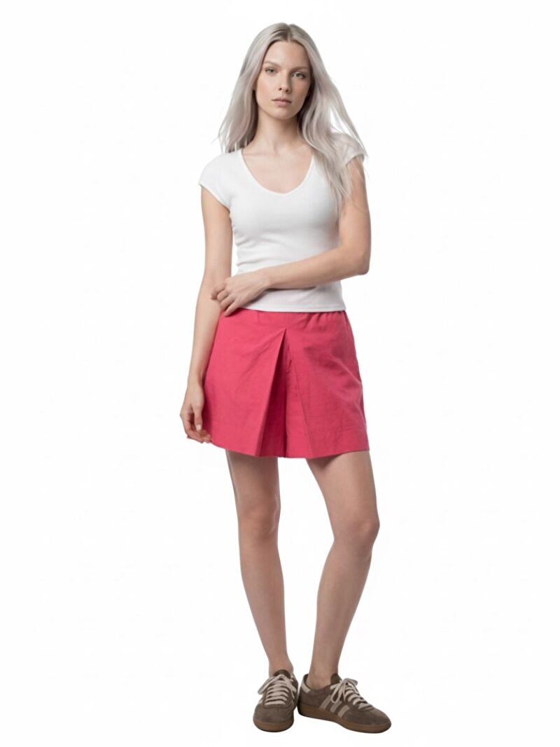 Slim Fit Kadın Tshirt K.kol