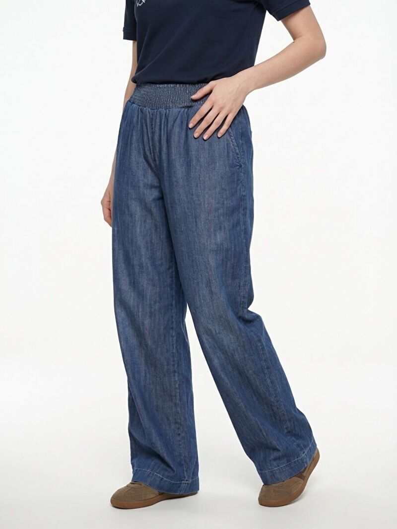Wide Leg Regular Fit Kadın Pantolon
