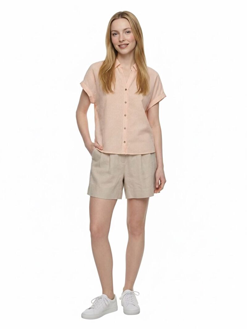 Relax Fit Kadın Gömlek K.kol