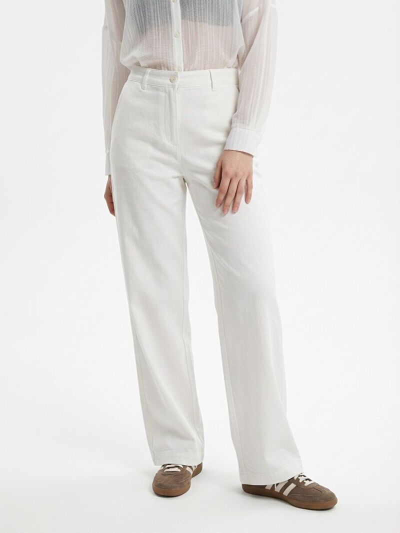 Straight Fit Kadın Pantolon