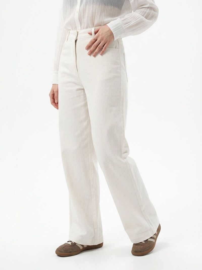 Straight Fit Kadın Pantolon