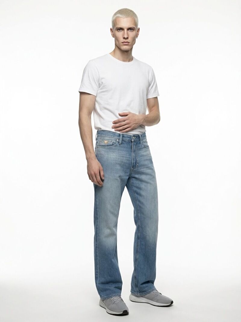 Flare Slim Fit Erkek Pantolon