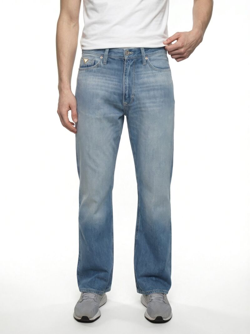 Flare Slim Fit Erkek Pantolon