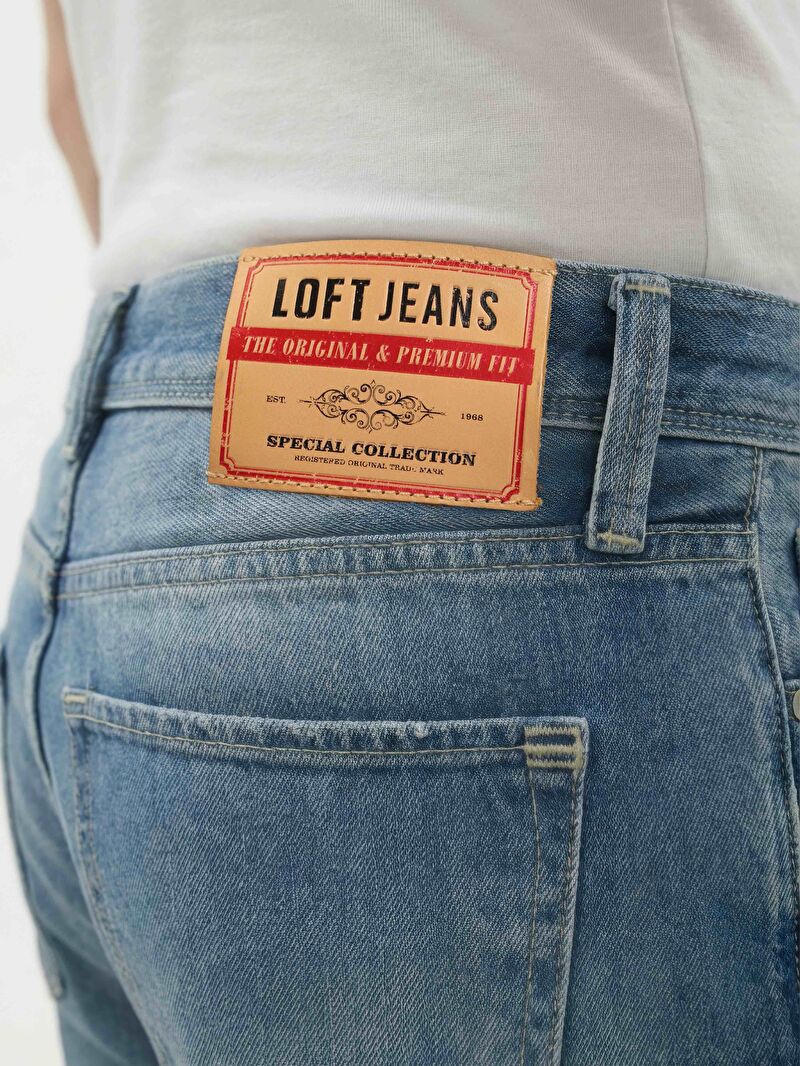 Flare Slim Fit Erkek Pantolon