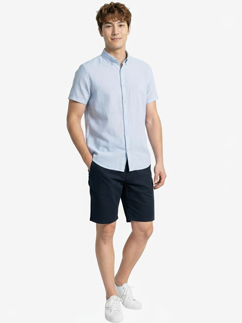 Regular Fit Erkek Gömlek K.kol