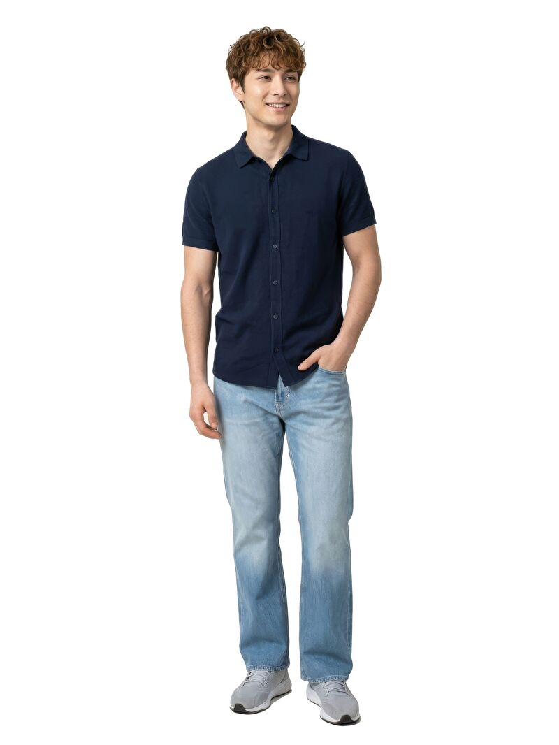 Regular Fit Erkek Gömlek K.kol