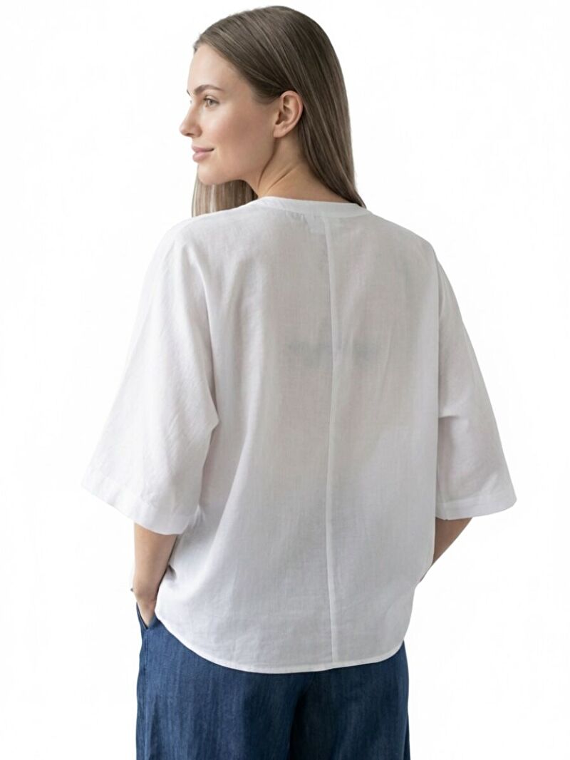 Loose Fit Kadın Gömlek K.kol