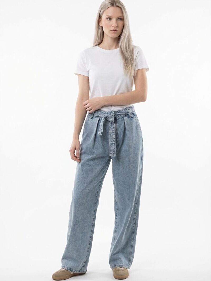 Wide Leg Regular Fit Kadın Pantolon
