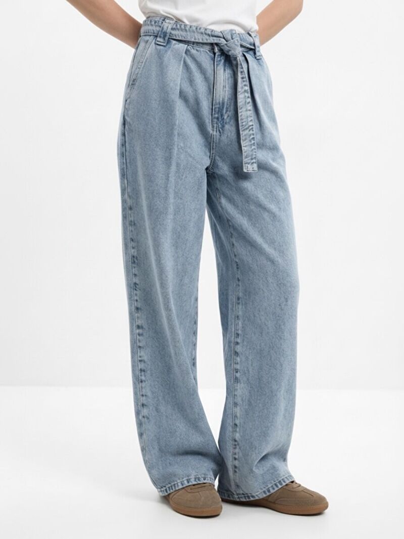 Wide Leg Regular Fit Kadın Pantolon