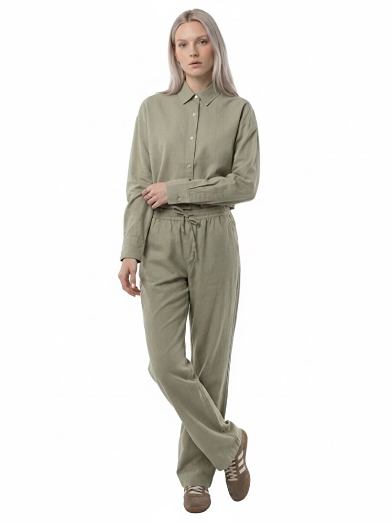 Straight Fit Kadın Pantolon