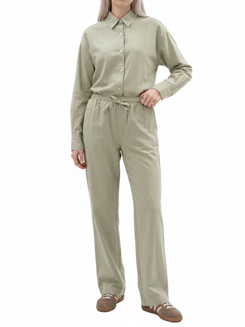 Straight Fit Kadın Pantolon