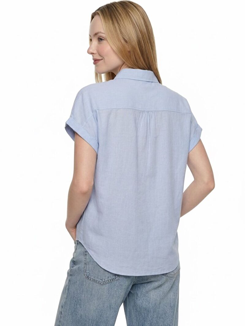 Loose Fit Kadın Gömlek K.kol