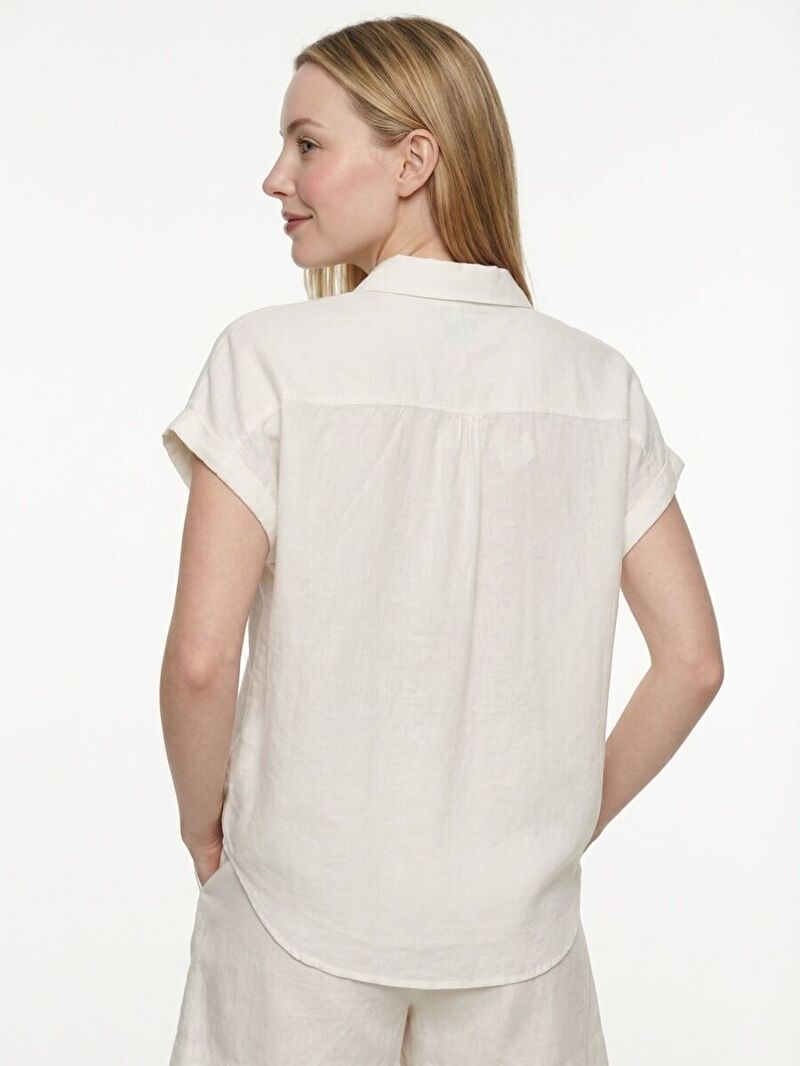 Loose Fit Kadın Gömlek K.kol