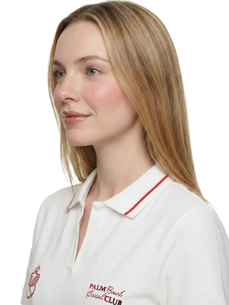 Regular Fit Kadın Polo K.kol