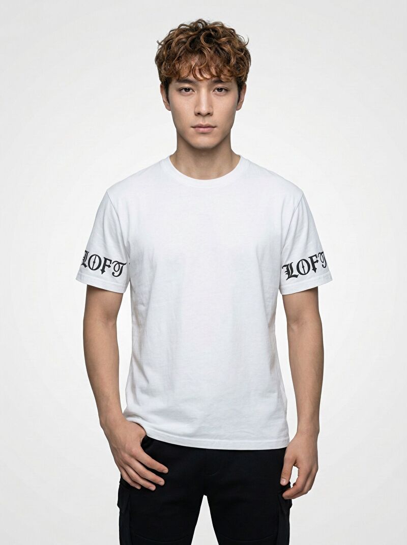 Loose Fit Erkek Tshirt K.kol