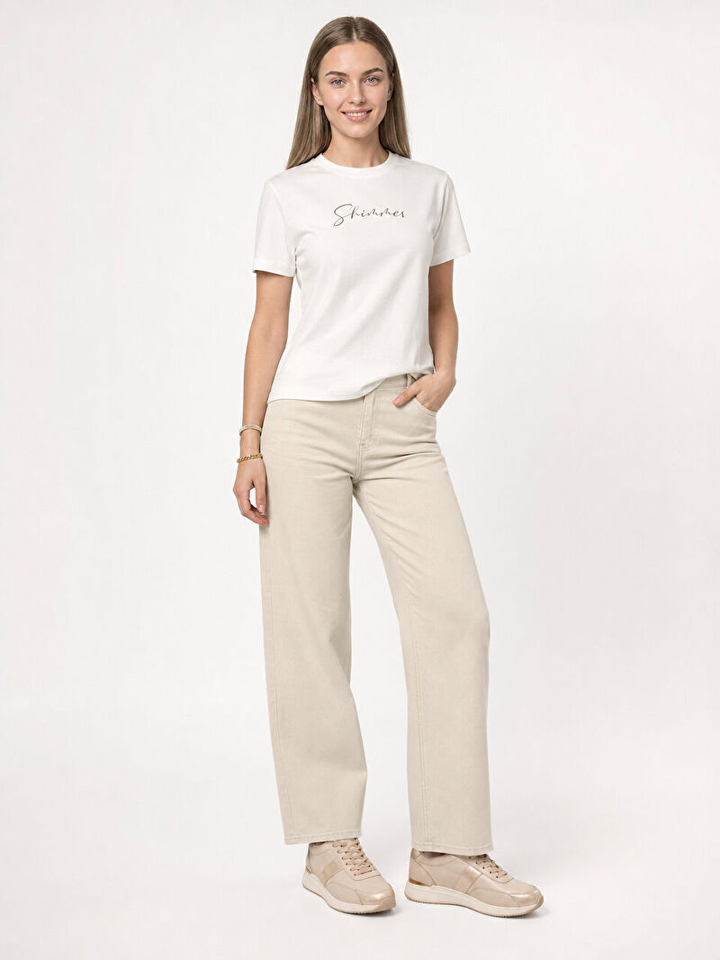Boxy Fit Kadın Tshirt K.kol