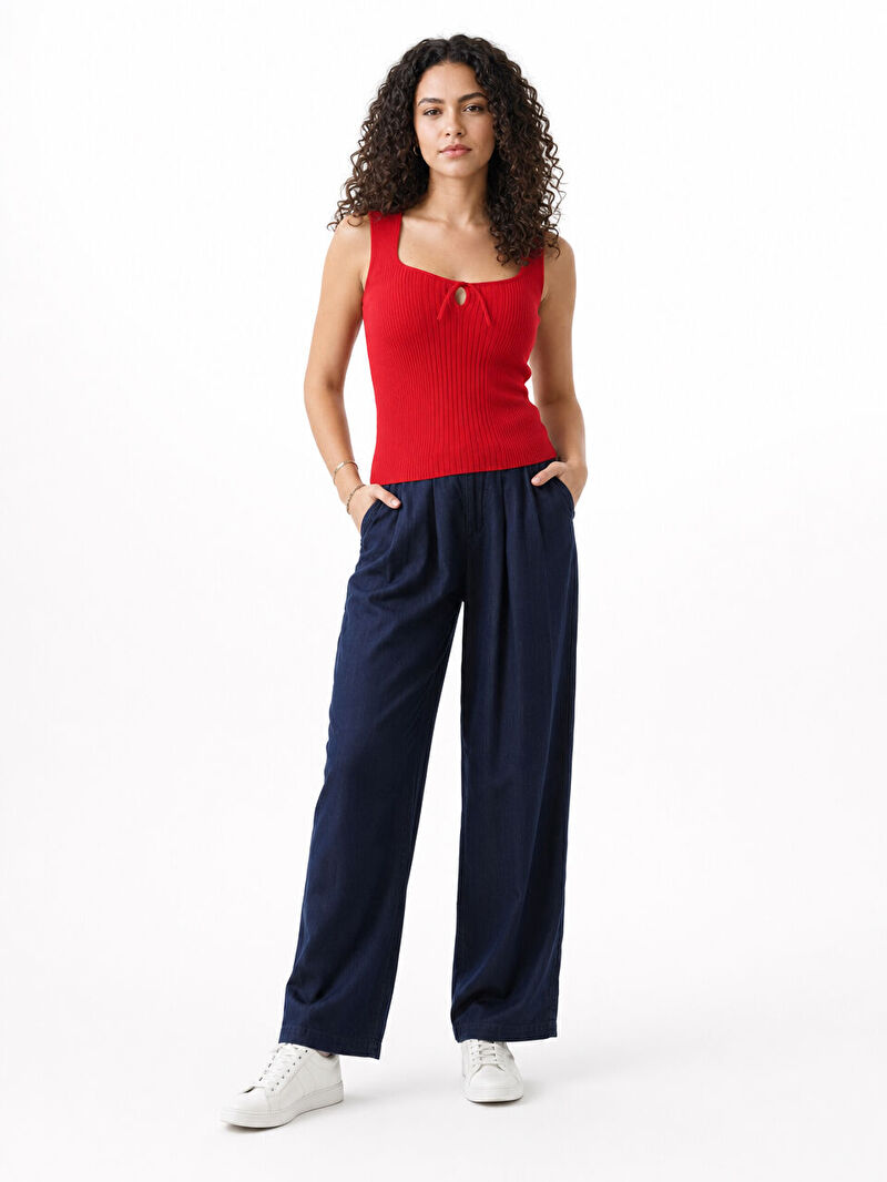 Slim Fit Kadın Bluz K.kol
