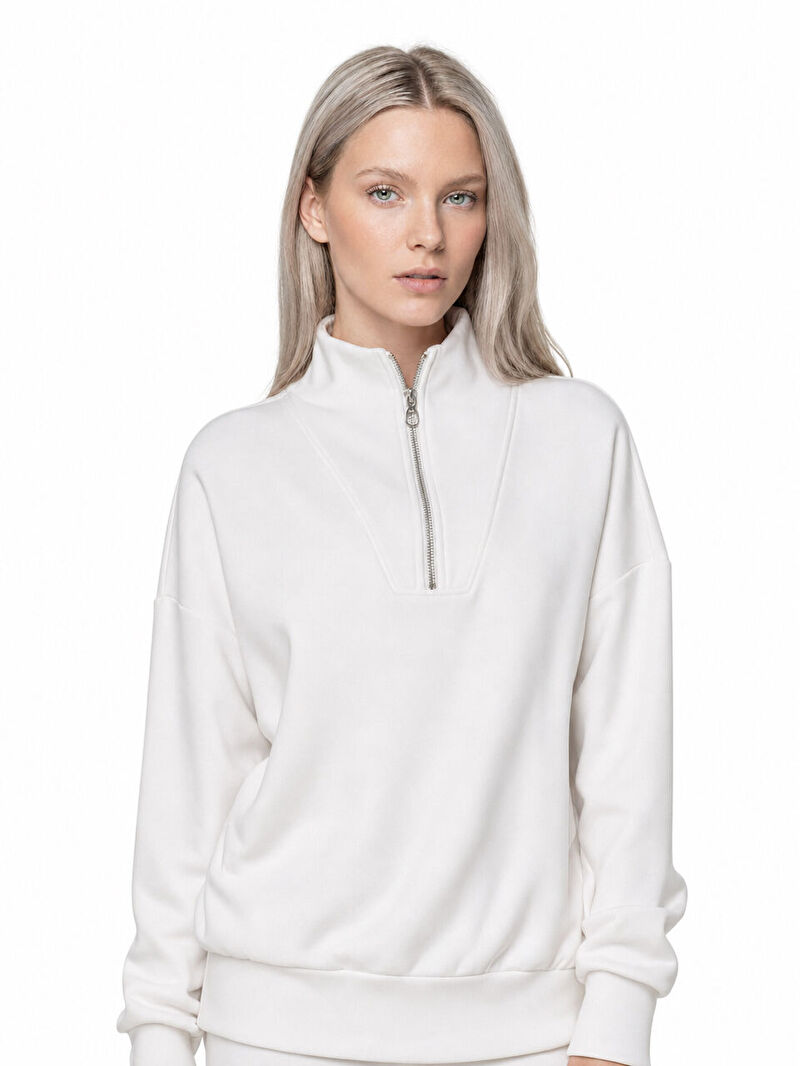 Loose Fit Kadın Sweatshirt
