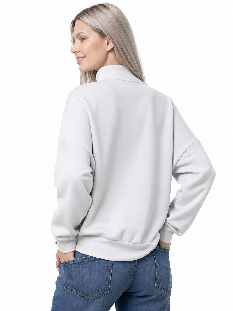 Loose Fit Kadın Sweatshirt