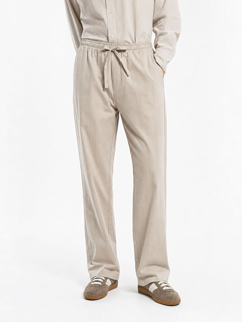 Straight Fit Kadın Pantolon